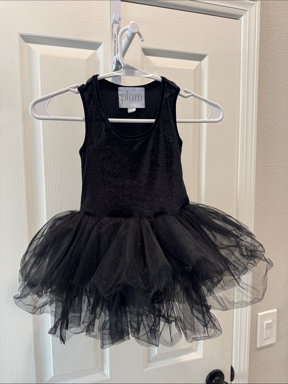 Plum Black Tulle Ballet Tutu Dress for Kids